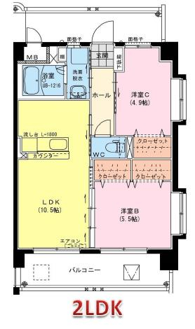 一の宮・潮見・小戸・永楽町 構造:鉄筋コンクリート造